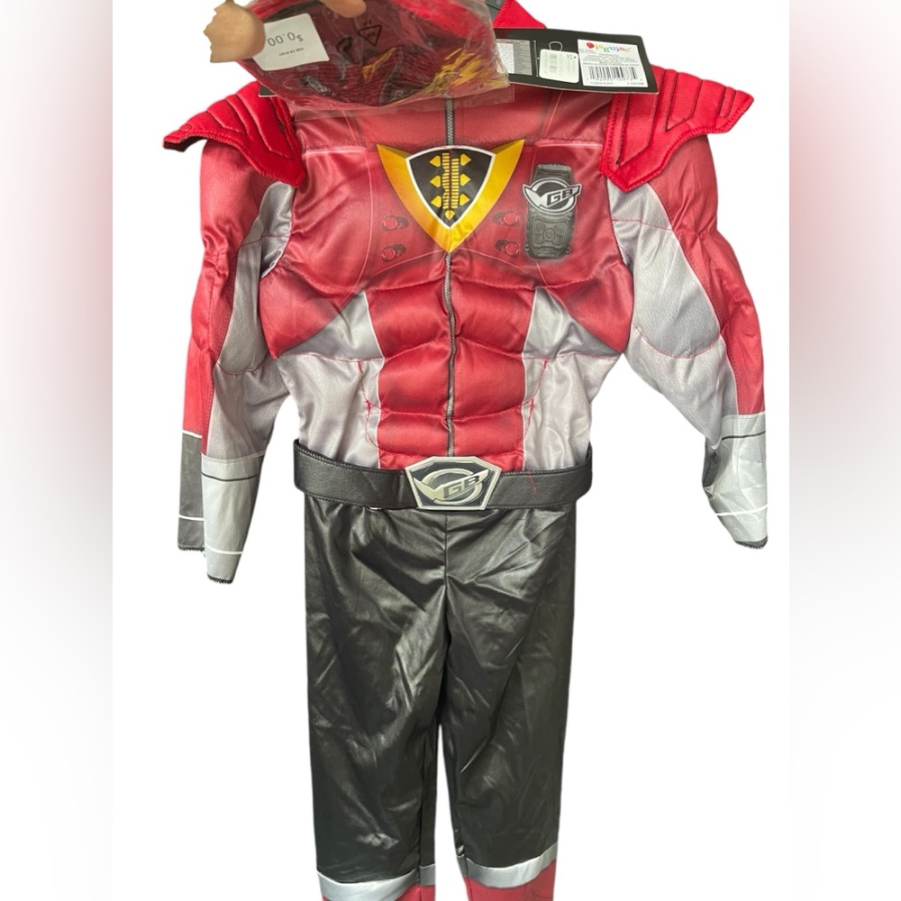 NWT POWER RANGER COSTUME
